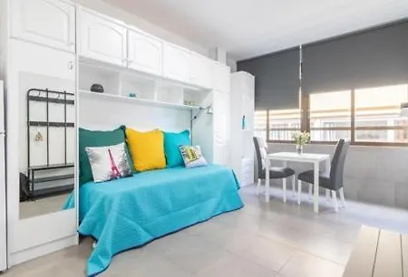 Estudio W&G Las Canteras Con Bonitas Vistas Al Mar Las Palmas de Gran Canaria Exterior photo