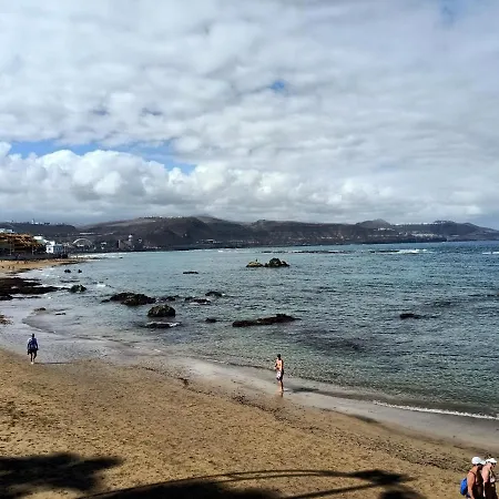 Estudio W&G Las Canteras Con Bonitas Vistas Al Mar Las Palmas de Gran Canaria Exterior photo